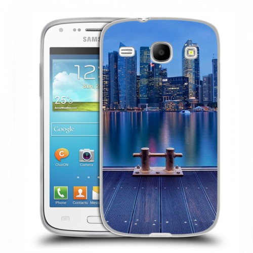 Дизайнерский пластиковый чехол для Samsung Galaxy Core Сингапур