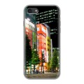 Дизайнерский силиконовый чехол для Iphone 7 Токио