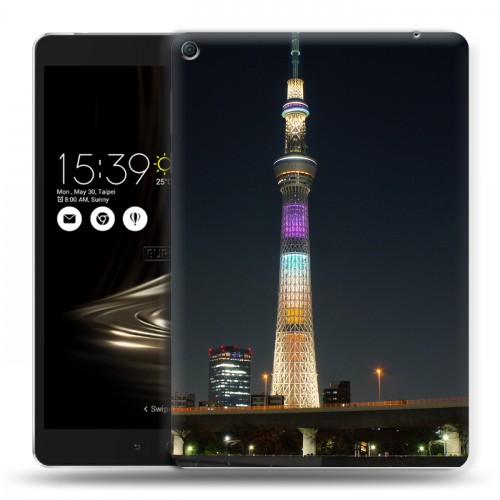 Дизайнерский силиконовый чехол для Asus ZenPad 3S 10 LTE Токио