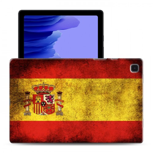 Дизайнерский силиконовый чехол для Samsung Galaxy Tab A7 10.4 (2020) флаг Испании