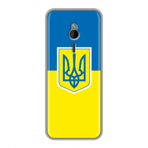 Дизайнерский силиконовый чехол для Nokia 230 Флаг Украины