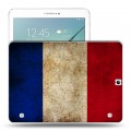 Дизайнерский силиконовый чехол для Samsung Galaxy Tab S2 9.7 Флаг Франции