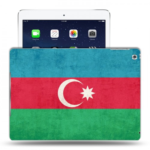 Дизайнерский силиконовый чехол для Ipad Air Флаг Азербайджана