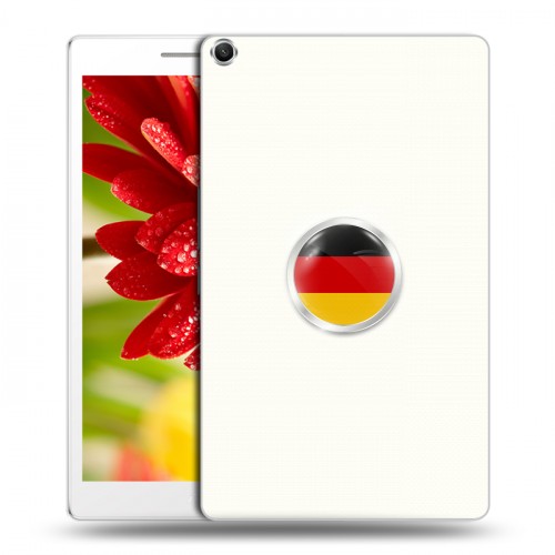 Дизайнерский силиконовый чехол для ASUS ZenPad 8 Флаг Германии