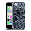 Дизайнерский пластиковый чехол для Iphone 5c Кожа змей