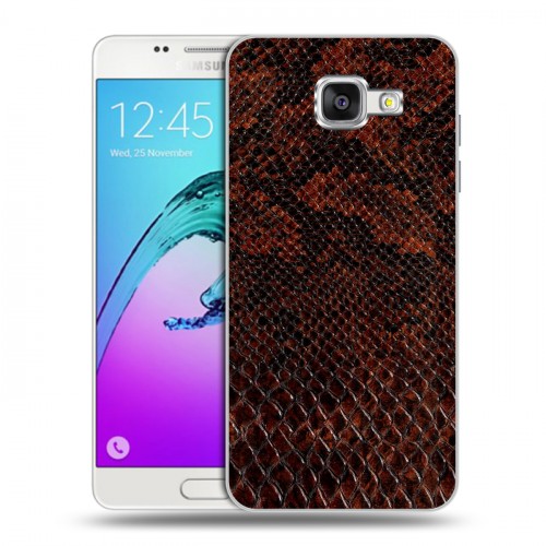 Дизайнерский силиконовый чехол для Samsung Galaxy A5 (2016) Змеиная кожа