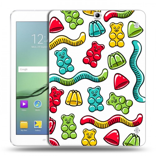 Дизайнерский силиконовый чехол для Samsung Galaxy Tab S2 9.7 Сладости