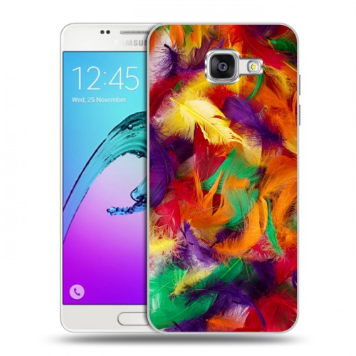 Дизайнерский силиконовый чехол для Samsung Galaxy A5 (2016) Перья
