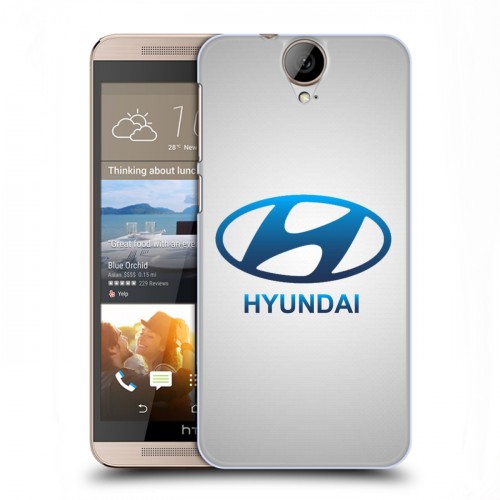 Дизайнерский пластиковый чехол для HTC One E9+ Hyundai