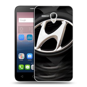 Дизайнерский силиконовый чехол для Alcatel One Touch POP 3 5.5 Hyundai (на заказ)