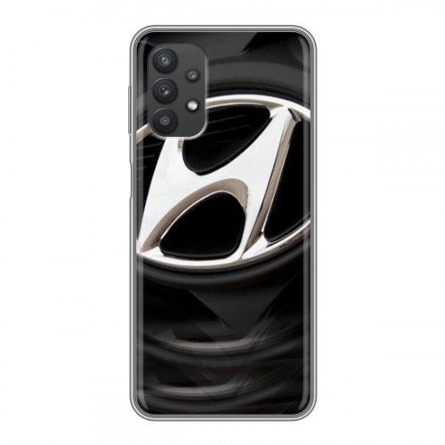 Дизайнерский силиконовый чехол для Samsung Galaxy A32 Hyundai
