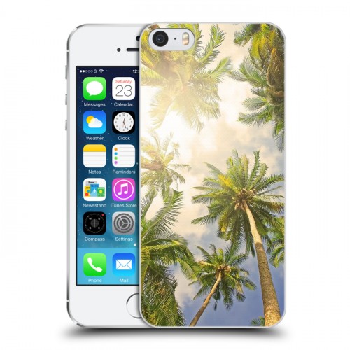 Дизайнерский пластиковый чехол для Iphone 5s Hawaii