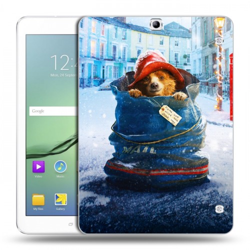 Дизайнерский силиконовый чехол для Samsung Galaxy Tab S2 9.7 Паддингтон