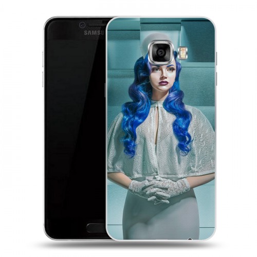 Дизайнерский пластиковый чехол для Samsung Galaxy C5 Пила