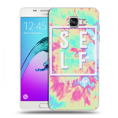 Дизайнерский силиконовый чехол для Samsung Galaxy A5 (2016) Соц арт