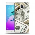 Дизайнерский силиконовый чехол для Samsung Galaxy A5 (2016) Текстуры денег