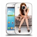 Дизайнерский пластиковый чехол для Samsung Galaxy Core Эмма Робертс