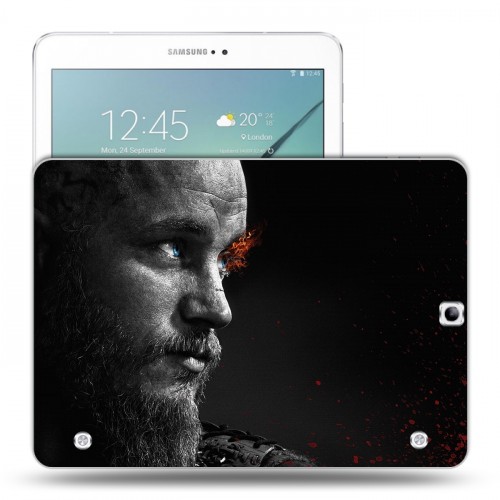 Дизайнерский силиконовый чехол для Samsung Galaxy Tab S2 9.7 Викинги