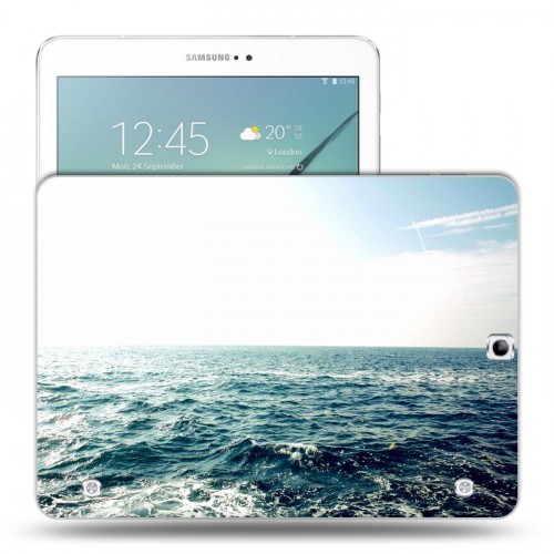 Дизайнерский силиконовый чехол для Samsung Galaxy Tab S2 9.7 Волны