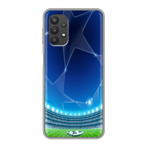 Дизайнерский силиконовый чехол для Samsung Galaxy A32 лига чемпионов