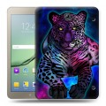 Дизайнерский силиконовый чехол для Samsung Galaxy Tab S2 8.0 Яркие животные