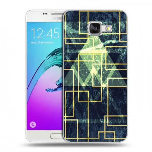 Дизайнерский силиконовый чехол для Samsung Galaxy A5 (2016) Геометрический мрамор