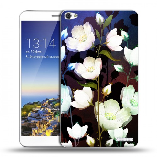 Дизайнерский пластиковый чехол для Huawei MediaPad X1 7.0 Органические цветы