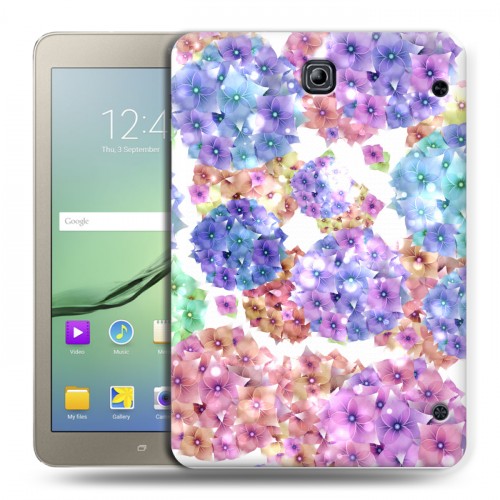 Дизайнерский силиконовый чехол для Samsung Galaxy Tab S2 8.0 Органические цветы