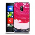Дизайнерский пластиковый чехол для Nokia Lumia 620 Цветные агаты