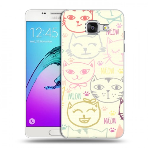 Дизайнерский силиконовый чехол для Samsung Galaxy A5 (2016) Пастельный стиль