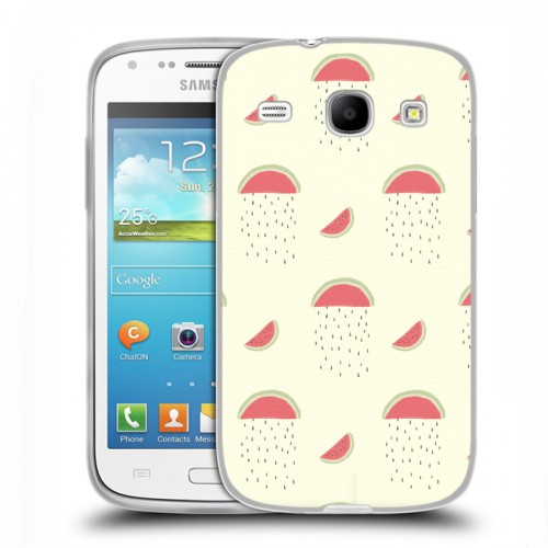 Дизайнерский пластиковый чехол для Samsung Galaxy Core Пастельный стиль