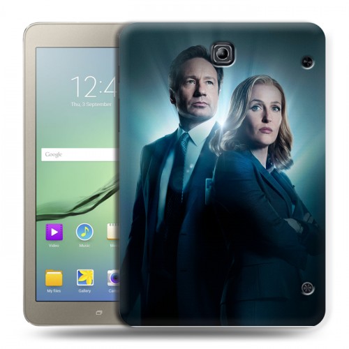 Дизайнерский силиконовый чехол для Samsung Galaxy Tab S2 8.0 Секретные материалы