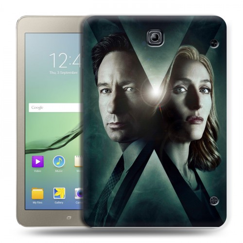 Дизайнерский силиконовый чехол для Samsung Galaxy Tab S2 8.0 Секретные материалы
