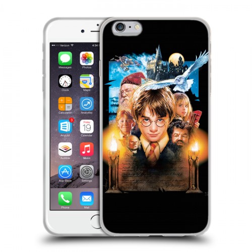 Дизайнерский силиконовый чехол для Iphone 6 Plus/6s Plus Гарри Поттер