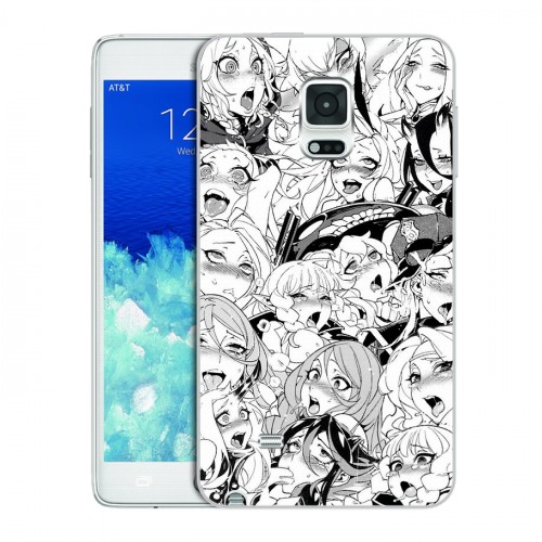 Дизайнерский пластиковый чехол для Samsung Galaxy Note Edge креативный дизайн