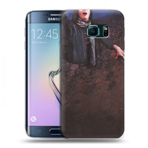 Дизайнерский пластиковый чехол для Samsung Galaxy S6 Edge Очень странные дела