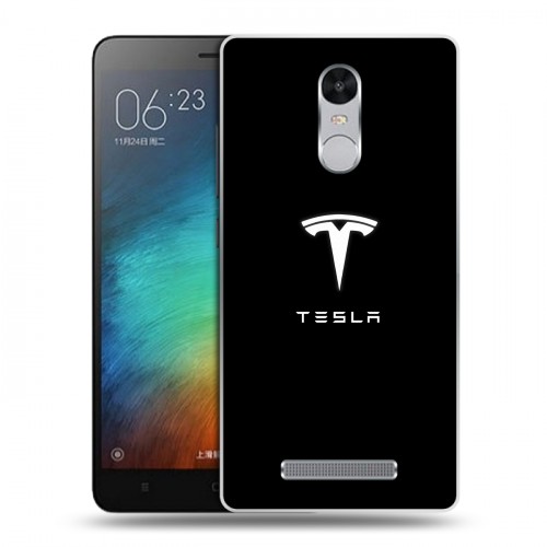 Дизайнерский пластиковый чехол для Xiaomi RedMi Note 3 Tesla