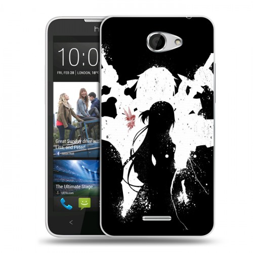 Дизайнерский пластиковый чехол для HTC Desire 516 Аниме