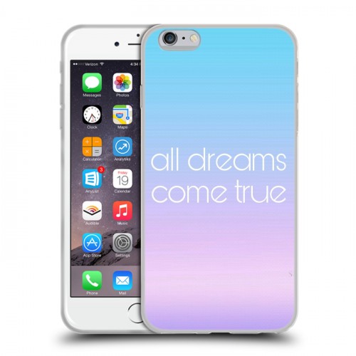 Дизайнерский пластиковый чехол для Iphone 6 Plus/6s Plus креативный дизайн