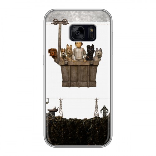 Дизайнерский силиконовый чехол для Samsung Galaxy S7 Edge Остров Собак