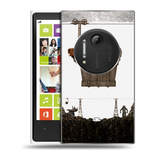 Дизайнерский пластиковый чехол для Nokia Lumia 1020 Остров Собак