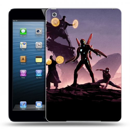 Дизайнерский силиконовый чехол для Ipad Mini Мстители: Война бесконечности