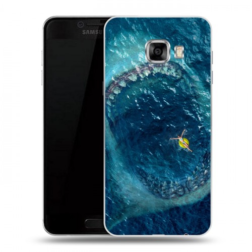 Дизайнерский пластиковый чехол для Samsung Galaxy C5 Мег: Монстр глубины