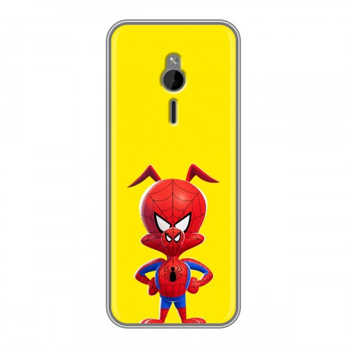 Дизайнерский силиконовый чехол для Nokia 230 Человек-паук : Через вселенные