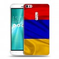 Дизайнерский пластиковый чехол для Asus ZenFone 3 Ultra Флаг Армении