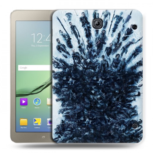 Дизайнерский силиконовый чехол для Samsung Galaxy Tab S2 8.0 Игра Престолов