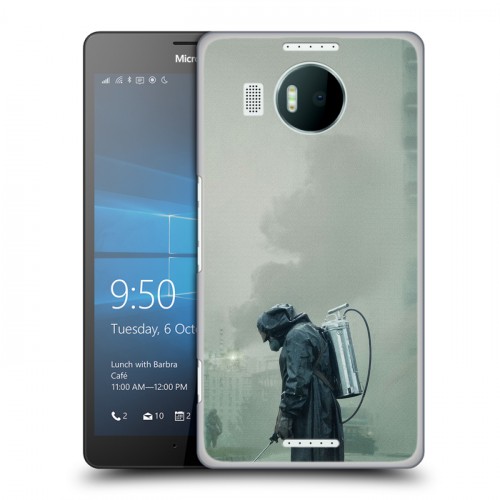 Дизайнерский пластиковый чехол для Microsoft Lumia 950 XL Чернобыль