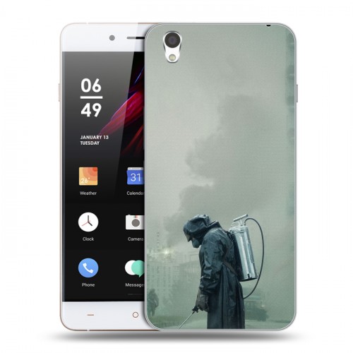Дизайнерский пластиковый чехол для OnePlus X Чернобыль