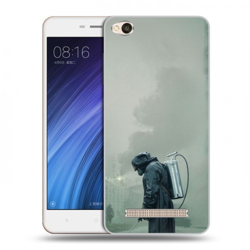 Дизайнерский силиконовый чехол для Xiaomi RedMi 4A Чернобыль