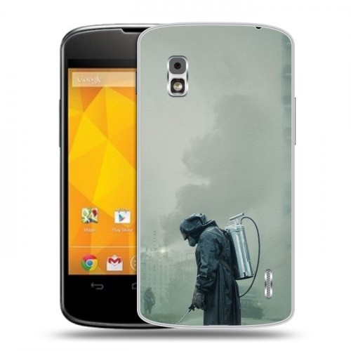 Дизайнерский пластиковый чехол для LG Google Nexus 4 Чернобыль